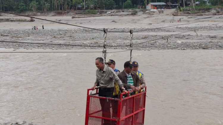 Menteri PU dan HRD Kunjungi Gampong Nek Tigade Salah Sirong, Janjikan Penanganan Cepat Jelang Ramadhan