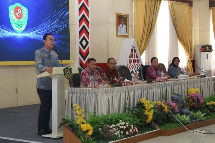 Penggunaan Dana Desa di Tapsel Tak Lagi Pakai Uang Tunai