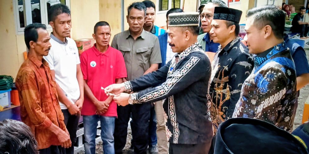Pemkab Pidie Kunci Huntara Tangse, DTH Rp1,8 Juta Cair