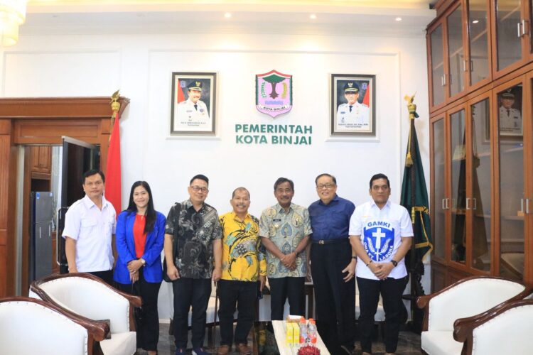 Wali Kota Binjai Terima Audiensi DPC GAMKI dan Methodist Kota Binjai