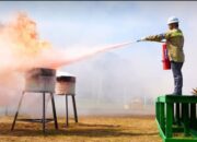 Peringati Bulan K3 Nasional, Inalum Simulasikan Pemadaman Kebakaran