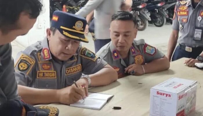 Kadishub Kota Binjai Tinjau Hari Pertama Operasional Pasar Tavip