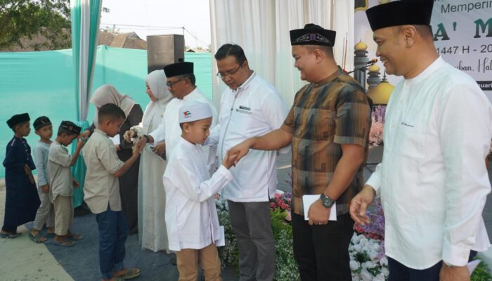 Tasyakuran Capaian Kinerja 2025, PT CMN Langsa Santuni Anak Yatim dan Peringati Isra Mikraj