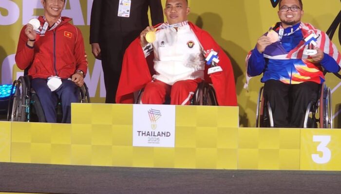 Riadi Saputra, Atlet Sergai Harumkan Indonesia Di ASEAN Para Games 2025