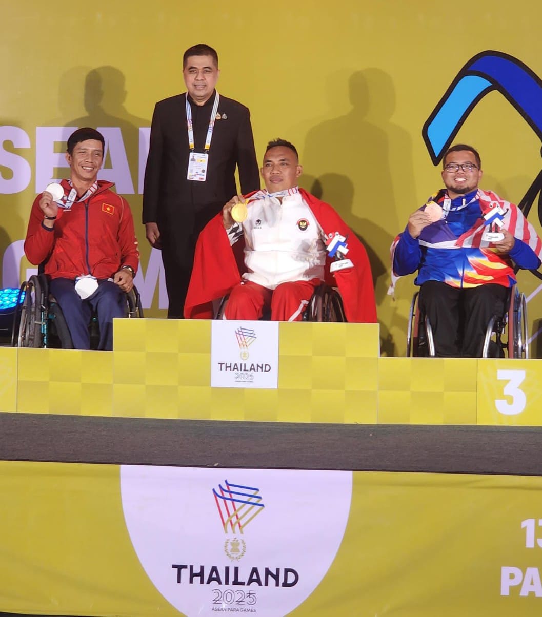 Riadi Saputra, Atlet Sergai Harumkan Indonesia Di ASEAN Para Games 2025