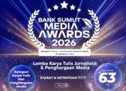 HPN 2026, Bank Sumut Buka Ruang Kompetisi Opini Jurnalis Dan Apresiasi Media