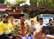 Pemkab Madina Kembali Terima Bantuan dari PT. SMM Untuk Korban Banjir