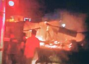 Gedung Kampus STIKES di Pidie Terbakar Hebat
