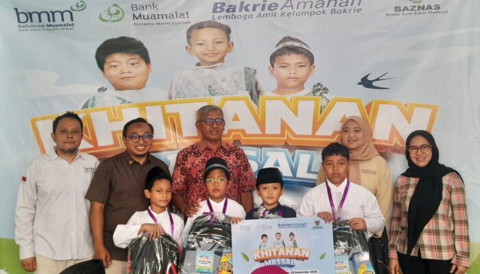BMM Laksanakan Khitan Massal Untuk Anak Yatim Dan Dhuafa