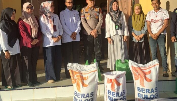 Bulog Blangpidie Pastikan Distribusi 405 Ton Beras CPP untuk Wilayah Aceh Terdampak Banjir