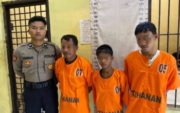 Polres Tapteng Tangkap 3 Terduga Penjarahan Swalayan Saat Bencana, Kerugian Rp4 Miliar