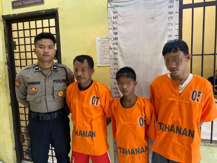 Polres Tapteng Tangkap 3 Terduga Penjarahan Swalayan Saat Bencana, Kerugian Rp4 Miliar