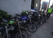 Polres Aceh Tengah Tertibkan Balap Liar, Enam Kendaraan Diamankan