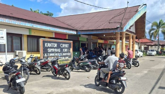 Terbentuk PN Subulussalam Melalui Keppres, Kantor Camat Simpang Kiri Wacana Alternatif