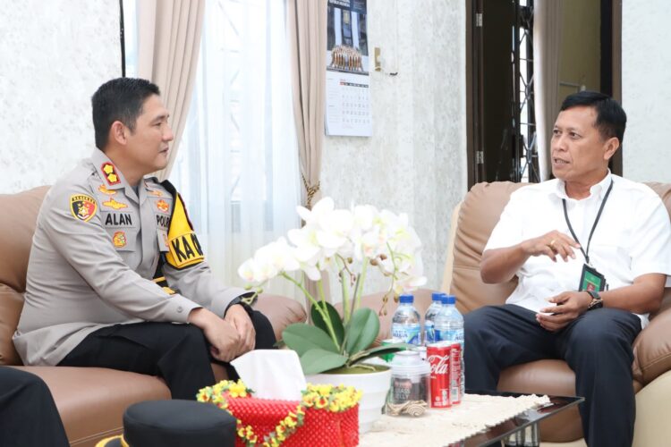 Kapolres Tapteng Kunjungi Ketua PN Sibolga Guna Perkuat Sinergitas Penegakan Hukum