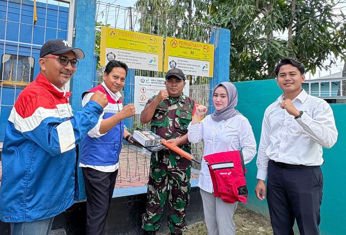 PGN Area Medan Perkuat Koordinasi Dengan Perangkat Daerah Dalam Pengamanan Aset Jaringan Gas