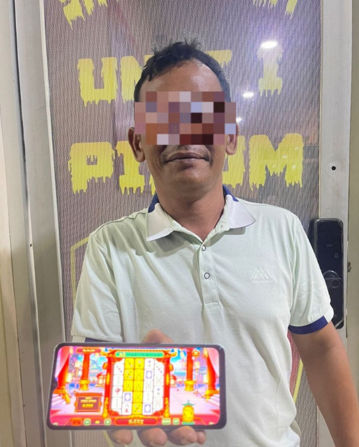 Tim Resmob Polres Aceh Tenggara Tangkap Pelaku Judi Online