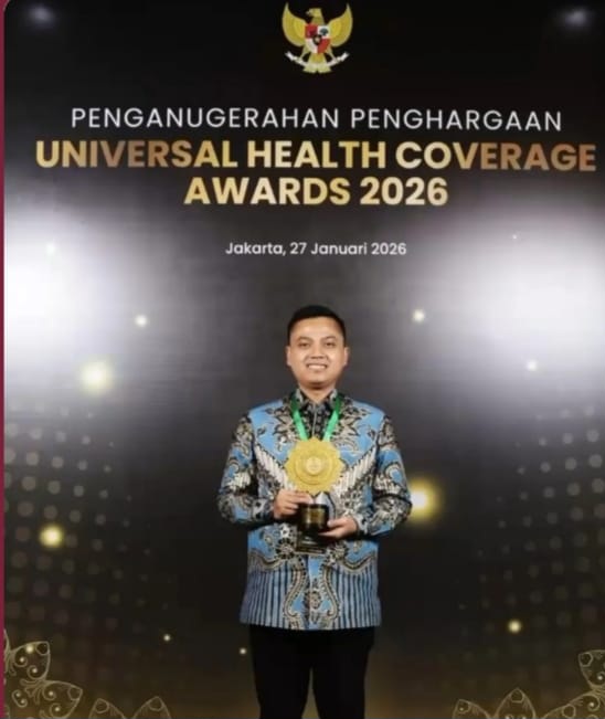 Dukung Program JKN, Jeffry Sentana Terima Penghargaan UHC Awards 2026