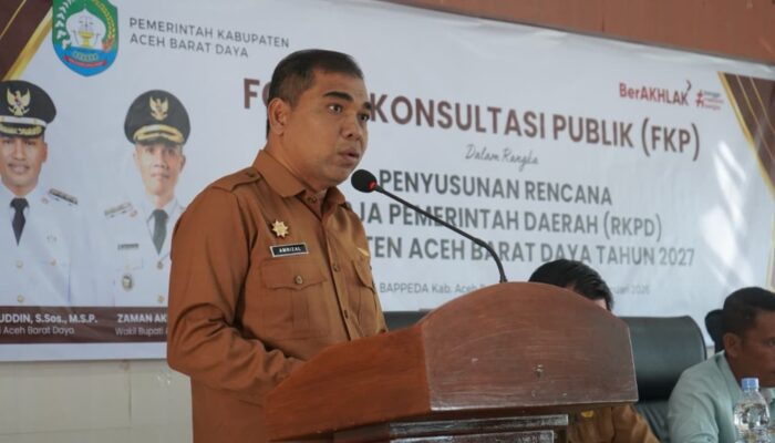 RKPD 2027, Tantangan Nyata Arah Baru Abdya Maju 