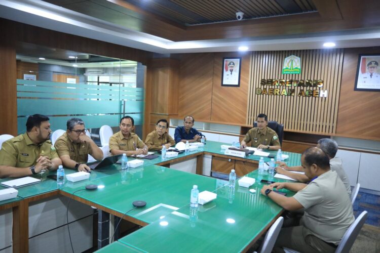 Pemerintah Aceh Percepat Penyediaan Lahan Huntara dan Huntap