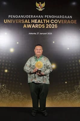 Komitmen Pelayanan Masyarakat, Pemkab Aceh Tenggara Raih Universal Health Coverage (UHC) Awards 2026