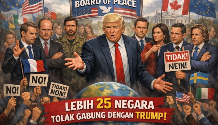Lebih 25 Negara Tolak Gabung Dengan Trump