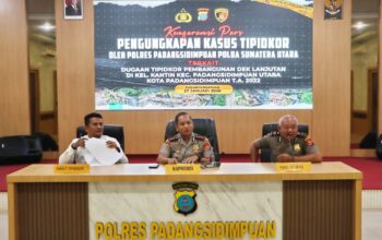 Kadis Perkim Padangsidempuan Jadi Tersangka Korupsi Proyek Torjam 2022, Kerugian Rp2,1 Miliar