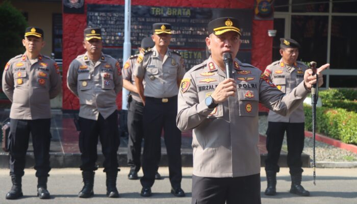 Polres Binjai Siapkan Pasukan Dalmas untuk Antisipasi Kamtibmas