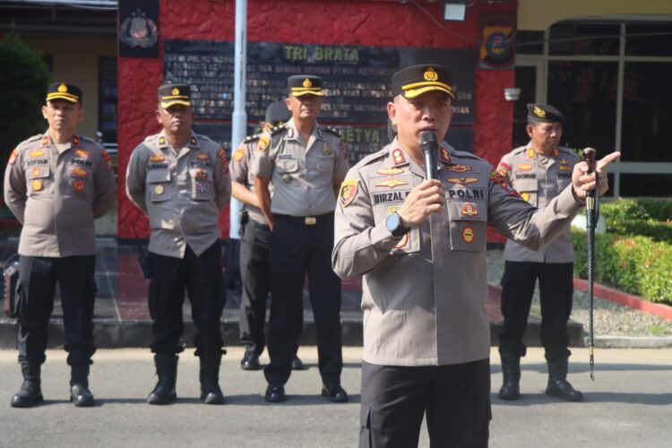 Polres Binjai Siapkan Pasukan Dalmas untuk Antisipasi Kamtibmas