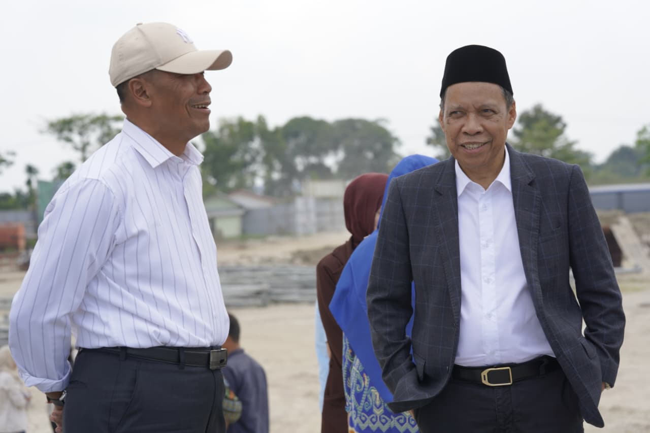 Tinjau Progres Pembangunan Kampus Terpadu UMSU, Wamen Diktisaintek: Ini Kampus Inovatif