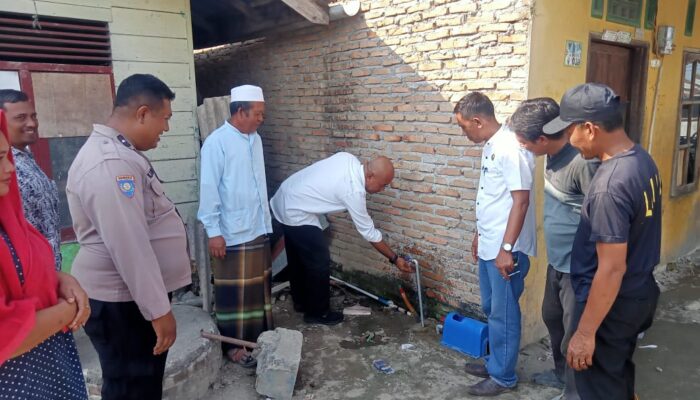 Desa Rantau Panjang Terima Sarana Pamsimas Dari PPK Provinsi Sumut