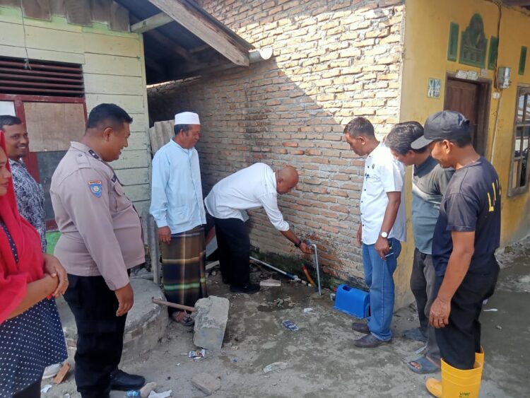 Desa Rantau Panjang Terima Sarana Pamsimas Dari PPK Provinsi Sumut