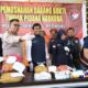 Kurir Jaringan Provinsi Dibekuk, Polres Sergai Sita 17 Bal Ganja Dan Dimusnahkan