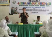 Judi Online Masuk Sekolah, Kejari Abdya Alarmkan Bahayanya Ke Pelajar