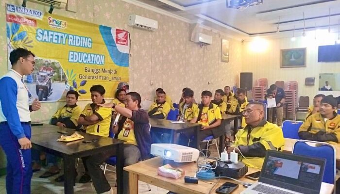 Indako Honda Rangkul Driver Online Wujudkan #cari_aman Di Jalan