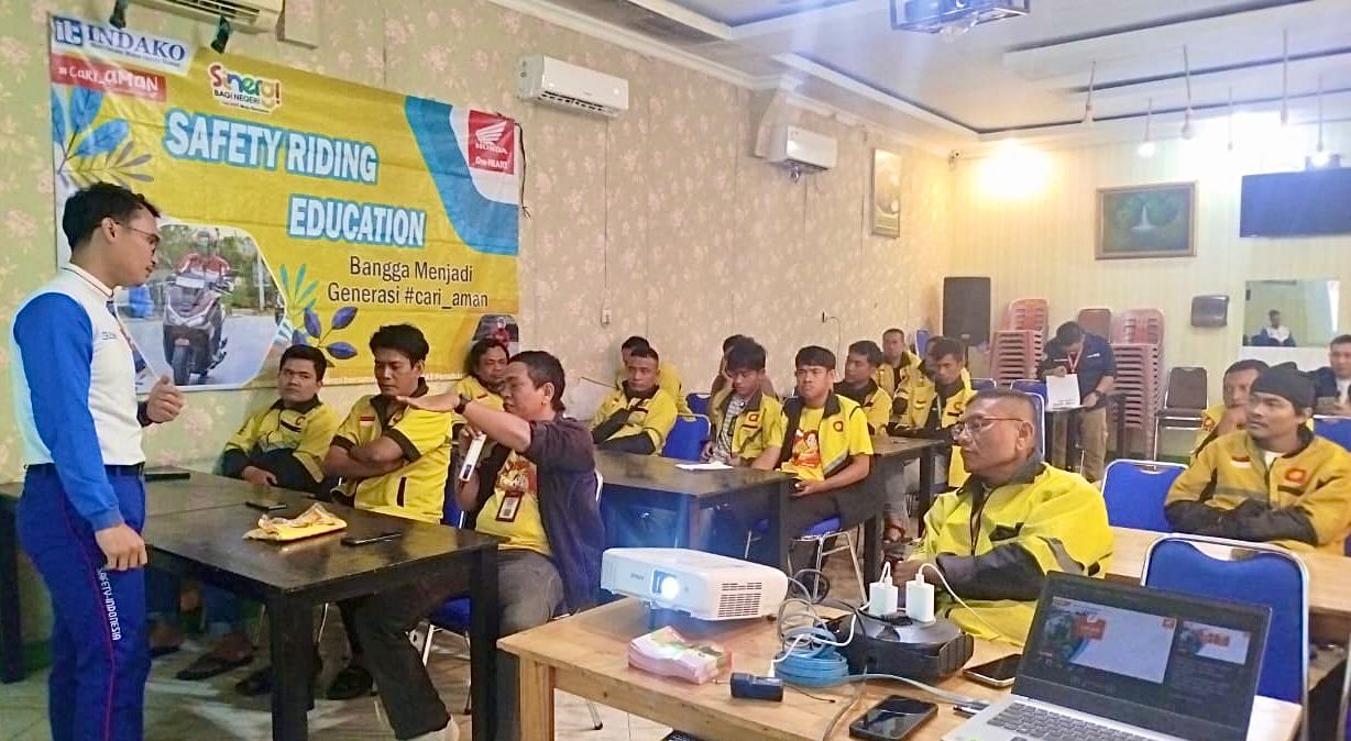 Indako Honda Rangkul Driver Online Wujudkan #cari_aman Di Jalan