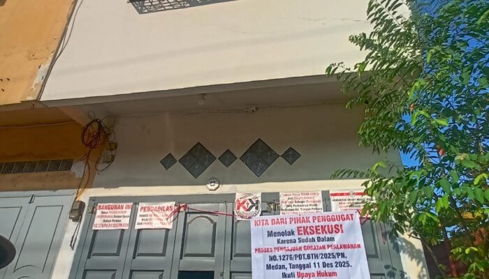 Sugandhi Makmur Ajukan Perlawanan Eksekusi di PN Medan, Seret Herman Cipto hingga Bank Mandiri