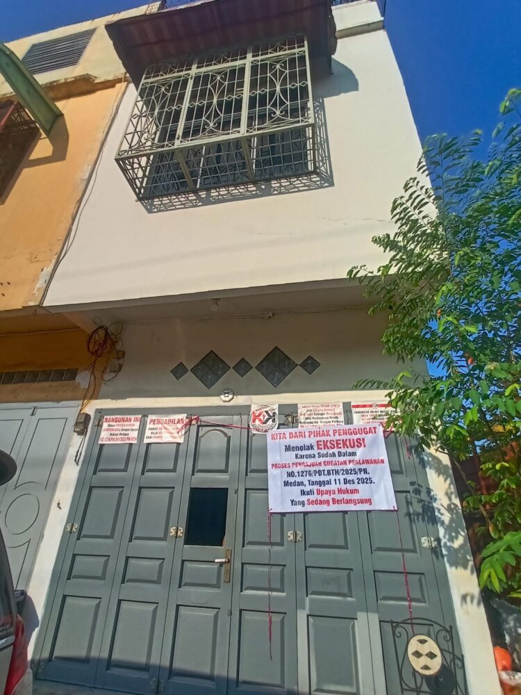 Sugandhi Makmur Ajukan Perlawanan Eksekusi di PN Medan, Seret Herman Cipto hingga Bank Mandiri