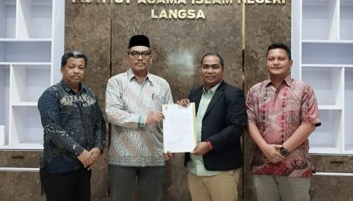 Rektor IAIN Langsa Tunjuk Wakil Rektor I Sebagai Plt Direktur Pascasarjana
