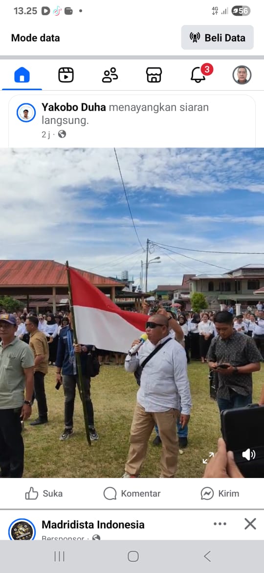 Pelantikan PPPK PW Di Kepulauan Batu Nisel Diwarnai Aksi Damai Desak Penutupan PT Gruti dan PT Teluk Nauli