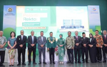 Wabup Langkat Hadiri Pelantikan Rektor USU 