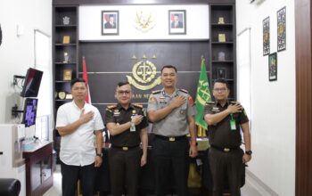 Jalin Sinergitas, Kapolres Pakpak Bharat Silaturahmi Ke Kejari Dairi