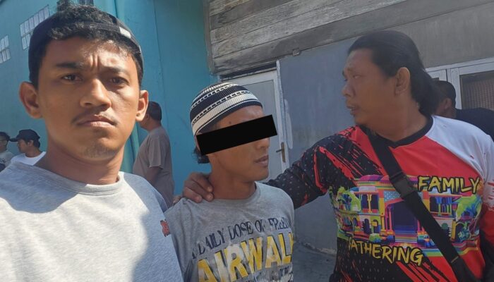‎Sembunyi Di Kamar Mandi, Pelaku Pembacokan Diringkus Polsek Sunggal