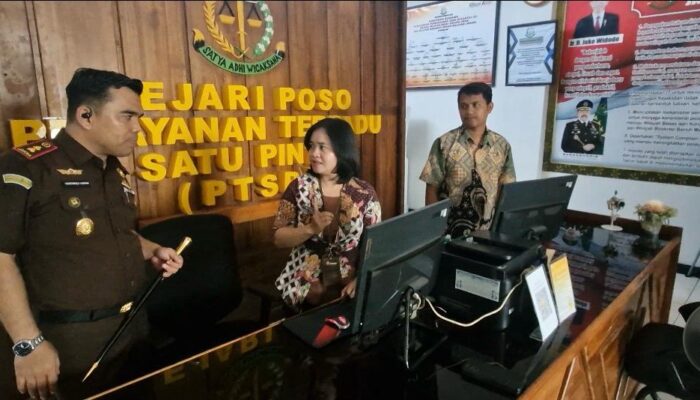 Hari Pertama Menjabat, Kajari Poso Yos A. Tarigan Langsung “Gasspoll” Cek Sarana dan Prasarana
