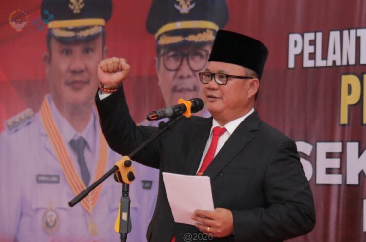 Wali Kota Gunungsitoli Lantik Andika P Laoly Jadi Sekda