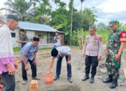 Asisten Administrasi Umum Pemko Binjai Letakkan Batu Pertama Pembangunan Masjid Nurul Mukminin