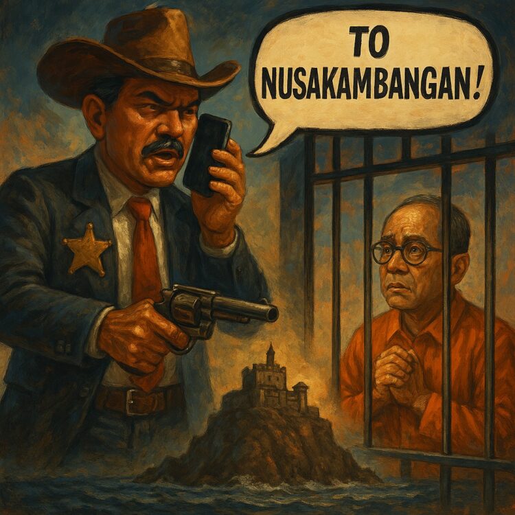 Titah Lisan “Menteri Koboi” ke Nusakambangan