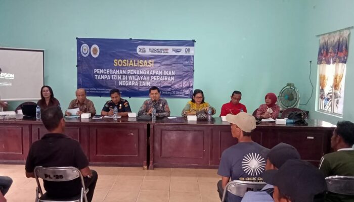 Nelayan Paluh Sibaji Diberi Sosialisasi, Hindari Tangkapan Ikan di Perairan Negara Lain
