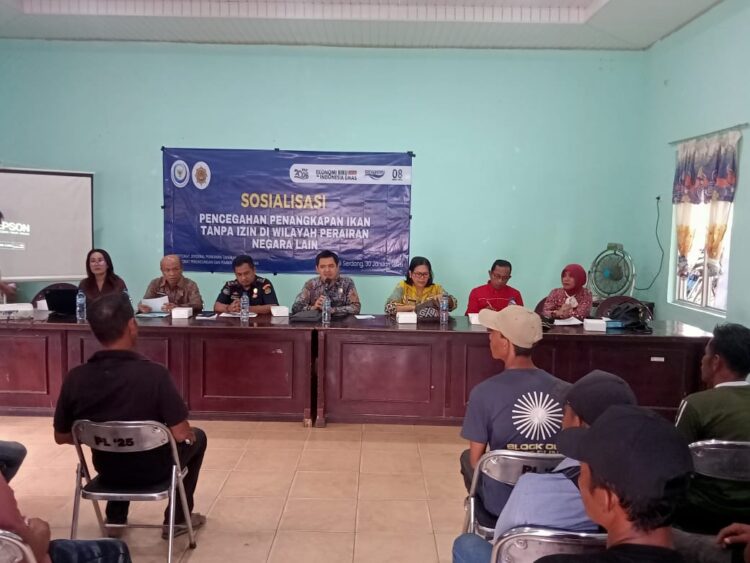 Nelayan Paluh Sibaji Diberi Sosialisasi, Hindari Tangkapan Ikan di Perairan Negara Lain