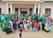 Trauma Healing Persit TNI Kembalikan Senyum Anak Korban Banjir Di Pidie Jaya